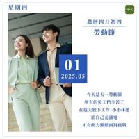 05月01日 勞動節 - Heho健康