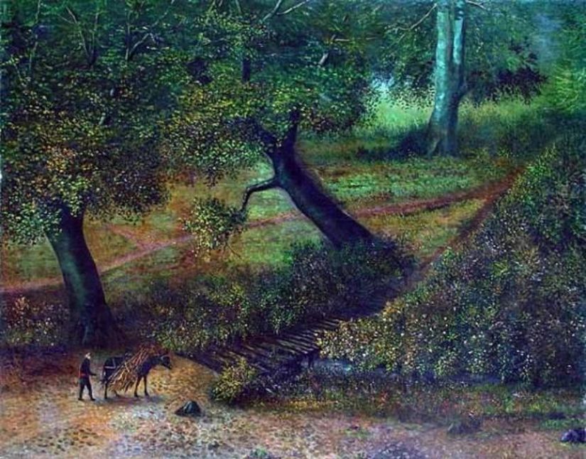 Şeker Ahmet Paşa - Ormanda Oduncu