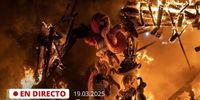 Cremà en directo de las Fallas de Valencia 2025