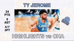 Ty Jerome's Electrifying 26 Points Fuel Cavaliers' Win Over Grizzlies