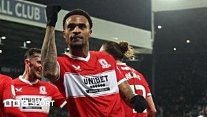 Middlesbrough Edge West Brom In Dramatic Five Goal Thriller
