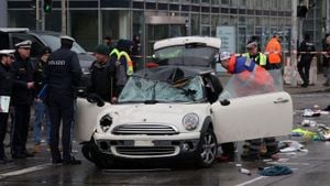 Car Drives Into Crowd At Munich Strike, Injuring 28