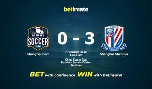 Shanghai Shenhua Aims For Victory Against Changchun Yatai