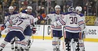 Oilers Golden Knights Hockey