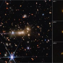  MACS0647: Gravitational Lensing of the Early Universe by Webb 