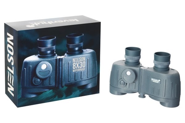 Levenhuk Nelson 8x30 Artıkıllı ve Pusulalı Binoküler Dürbün