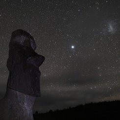 Stars Over Easter Island