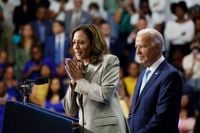 Biden aides fire back at Harris over memoir claims about former president