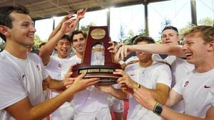 Stanford Sweeps South Carolina To Advance In NCAA Tournament