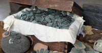 A hurricane sank a Spanish fleet in 1715. This summer, salvagers found $1M in coins