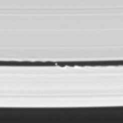 A Wave Maker Moon in Saturn's Rings