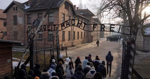 World Leaders Gather To Commemorate 80th Anniversary Of Auschwitz Liberation