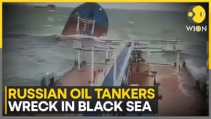 Russian Tankers Sink Near Crimea: One Dead, Oil Spill Fears