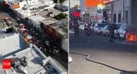 Deadly blast rocks Mexico: 23 killed in department store explosion - video - The Times of India