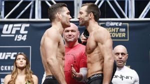 Rockhold And Weidman Set For GFL Rematch