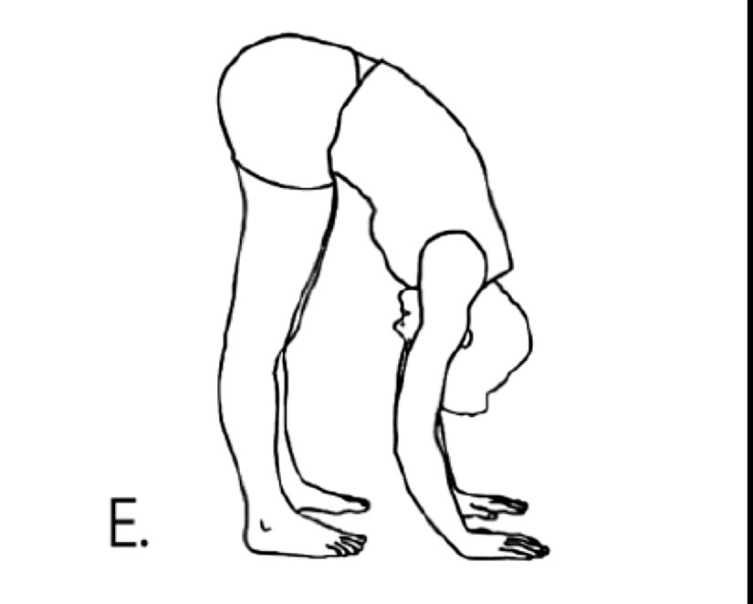 Dizlerinizi kıvırmadan öne eğildiğinizde avuç içleriniz yere değiyorsa 1 puan verin.