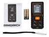 Ermenrich Reel PLUS GD100 Lazer Metre, siyah