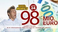 Eurojackpot weiter gestiegen: Freitag winken 98 Millionen Euro Hauptgewinn