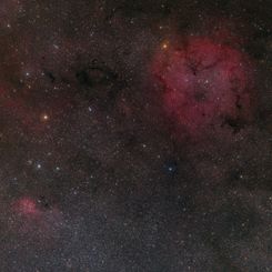 IC 1396 and Surrounding Starfield