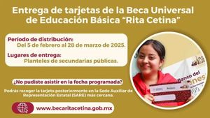 Rita Cetina Scholarship Card Distribution Unfolds This March