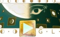 Google Doodle Celebrates 'Worm Moon', March's Final Half Moon