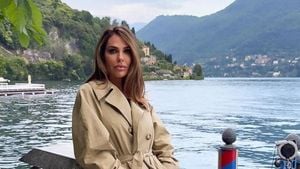 Ilary Blasi Retreats To Lake Como After Show Cancellation
