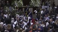 Colombia buries assassinated presidential candidate