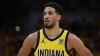 Pacers’ Tyrese Haliburton says he can’t do iconic choke celebration again