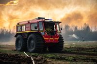 Trwa akcja. Pożar w Biebrzańskim Parku Narodowym