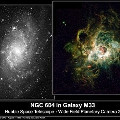 NGC 604: Giant Stellar Nursery