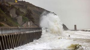 Storm Darragh Disrupts Travel And Power Across The UK