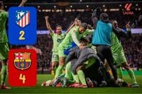 What You Didn't See in Atlético vs. Barça: Historic Comeback to Stay on Top