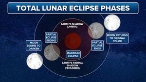 Lunar Eclipse Captivates Skywatchers Across The Americas