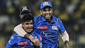 Vignesh Puthur Shines On IPL 2025 Debut With Three Wickets