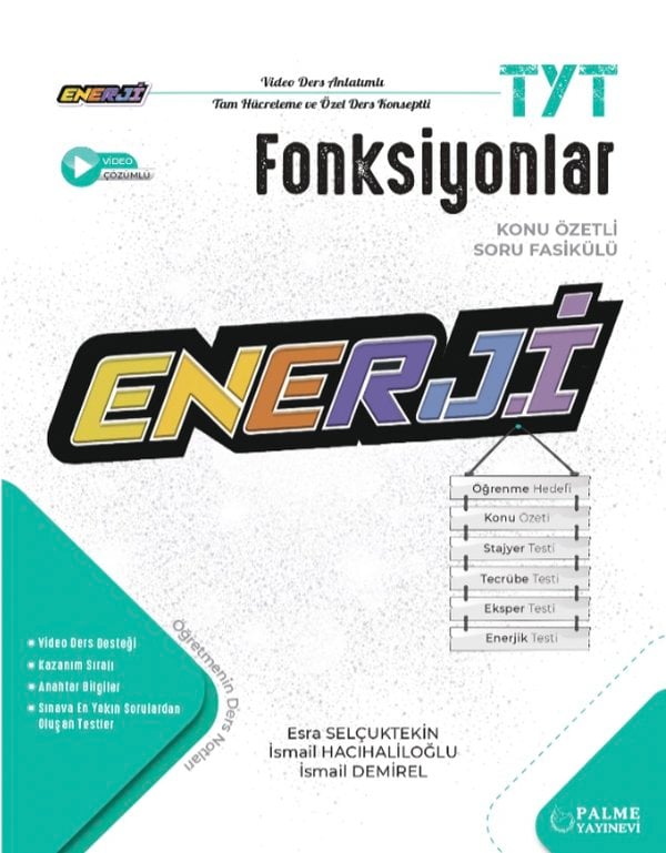 TYT ENERJİ FONKSİYONLAR KONU ÖZETLİ SORU FASİKÜLÜ