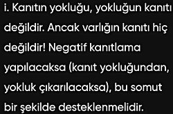 Mantık safsataları yazı dizisinin bu yazısındaki i maddesini daha detaylı açıklar mısınız?