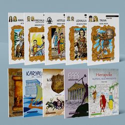 Uygarlıklar Beşiği Anadolu Tarihi Seti (10 Kitap)