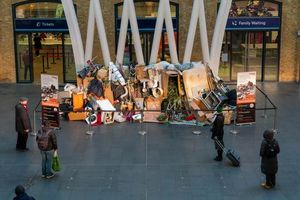 Massive Rubbish Installation At King’s Cross Highlights Fly-Tipping Crisis