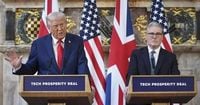 Trump says he and UK's Starmer 