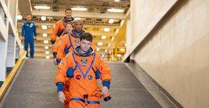 NASA Artemis II Crew Prepares For Historic Moon Mission