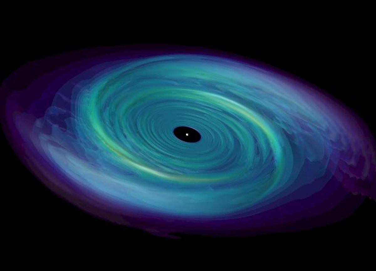 Accretion Disk Simulation