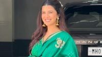 All Cameras Follow Nimrat Kaur As She Paints The Town Green - News18