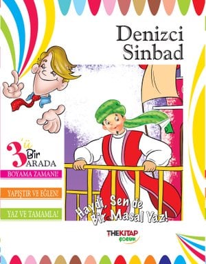 Denizci Sinbad (Üçü Bir Arada Etkinlik Kitabı)