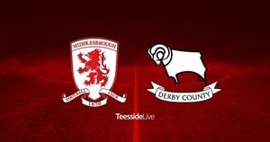 Middlesbrough Edges Past Derby County 1-0