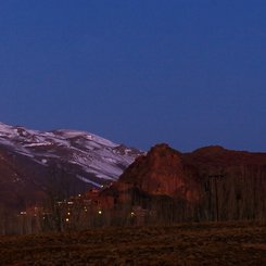 Eclipsed Moon in the Morning