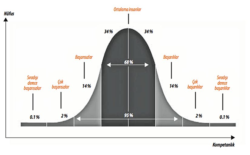 Tipik bir çan eğrisi...
