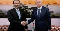 Syria's foreign minister visits Lebanon as the two nations seek to rebuild ties after Assad's ouster