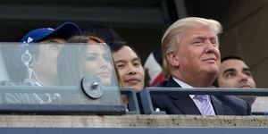 Trump Returns To US Open For Alcaraz Sinner Final