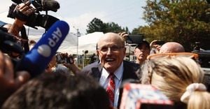 Trump To Award Giuliani Medal Of Freedom After Crash