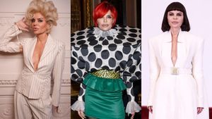 Lisa Rinna Dazzles With Bold Hairstyles At Paris Fashion Week